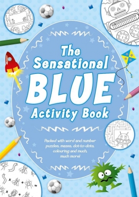 The Sensational Blue Activity Book - Cartea albastra cu activitati (3036/BLAB)